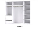 Sliding Door Wardrobe Glossy