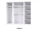 Sliding Door Wardrobe Glossy