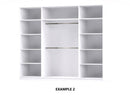 Sliding Door Wardrobe Glossy