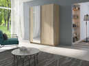 Sliding Door Mirrored Wardrobe Gozo
