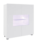 Calabrini Sideboard Cabinet in White Gloss