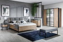 Glass Loft Bedside Cabinet