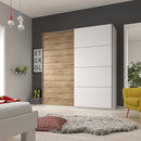 Galaxy Mirror Wardrobe 200cm
