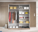 Galaxy Mirror Wardrobe 200cm