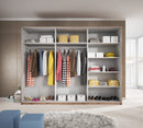 Galaxy Mirror Wardrobe 270cm