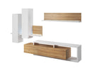Bota Wall Unit in Oak Grandson/White Matt