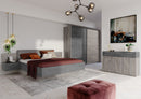 Imola 03 Sideboard Cabinet in Oak Ribbeck and Grey