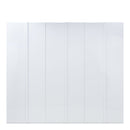 Italia 29 6 Door Wardrobe in White