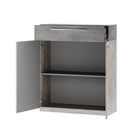 Imola 14 - 2 Door Sideboard Cabinet in Oak Ribbeck and Grey