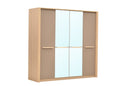 London 4 Door Wardrobe 214cm