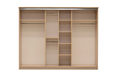 London 3 Sliding Door Wardrobe 271cm