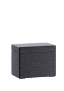 Lucca 10 Storage Stool in Grey
