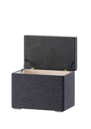 Lucca 10 Storage Stool in Grey
