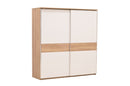 Manhattan 2 Sliding Door Wardrobe 201cm