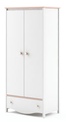 Mia MI-01 2 Door Wardrobe 85cm