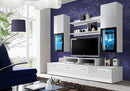 Mini Wall Unit in White Gloss