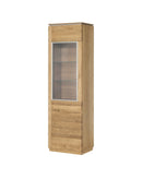 Montenegro 11-R 1 Door Tall Display Cabinet