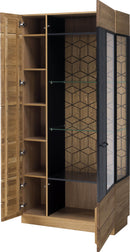 Mosaic 12 Two Door Tall Display Cabinet