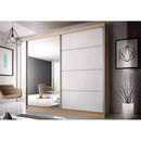Multi 35 Sliding Mirror Door Wardrobe 203cm