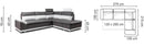 Manilla Corner Sofa Bed