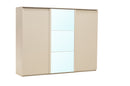 New York 3 Sliding Door Wardrobe 271cm
