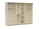 New York 3 Sliding Door Wardrobe 271cm