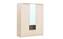 New York 3 Door Wardrobe 164cm