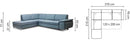 Niagara Corner Sofa Bed