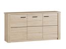 Palermo 44 - 3 Door Sideboard Cabinet in Oak Sonoma
