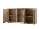 Palermo 44 - 3 Door Sideboard Cabinet in Oak Sonoma