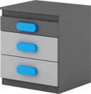 Play PL-11 Under Desk Cabinet