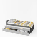 Pok Bed with Trundle Bed and Drawer PO-14