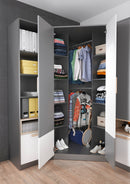 Pok PO-01 Corner Wardrobe