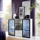 Quadro Sideboard Cabinet in White Gloss