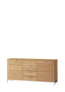 Savona 45 Sideboard Cabinet 180cm in Golden Oak