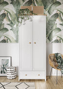 Story SO-12 2 Door Wardrobe with Shelves