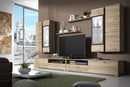 Wall Unit Sarah 10 in Oak San Remo