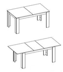 Nelson NL-11 Extending Dining Table