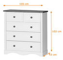 Princessa 07 Chest of Drawers