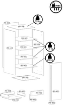 Malmo 14 Tall Cabinet
