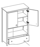 Mia MI-11 Sideboard Cabinet
