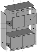 Play PL-09 Sideboard Cabinet