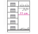 Dome DO7 Sliding Door Wardrobe