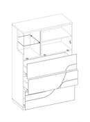 Wave WA-06 Sideboard Cabinet