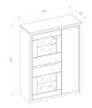 Baldo BL-04 Display Cabinet