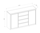 Baldo BL-06 Sideboard Cabinet