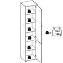 Ikar 02 1 Door Wardrobe