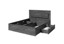 Togo 51 Bed 160cm in Wellington Oak