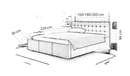 Top-5 Upholstered Bed Frame 3 Sizes