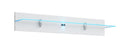 Togo 01 Shelf Gloss White Glass